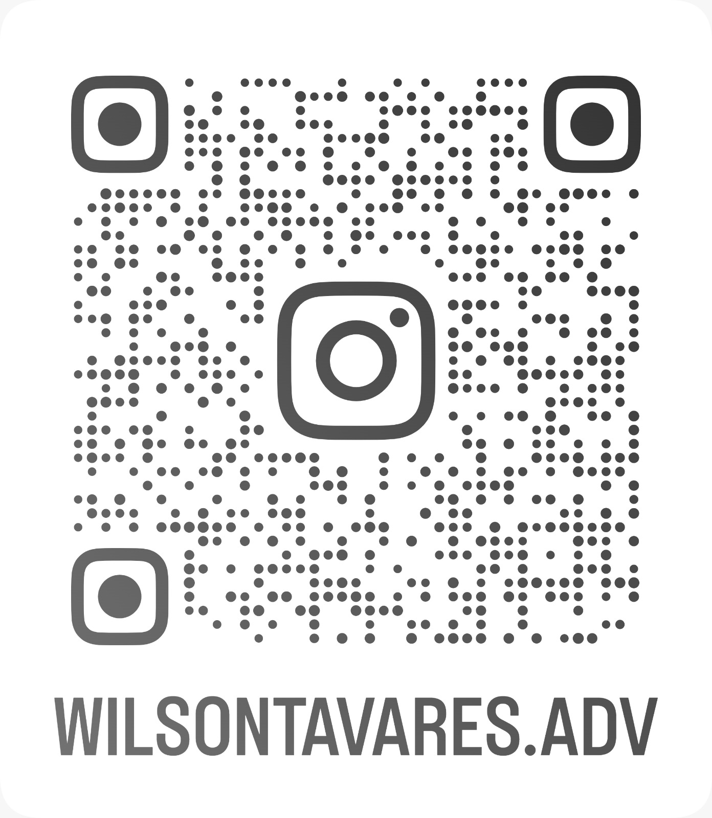 Instagram: Wilson Tavares Advogados